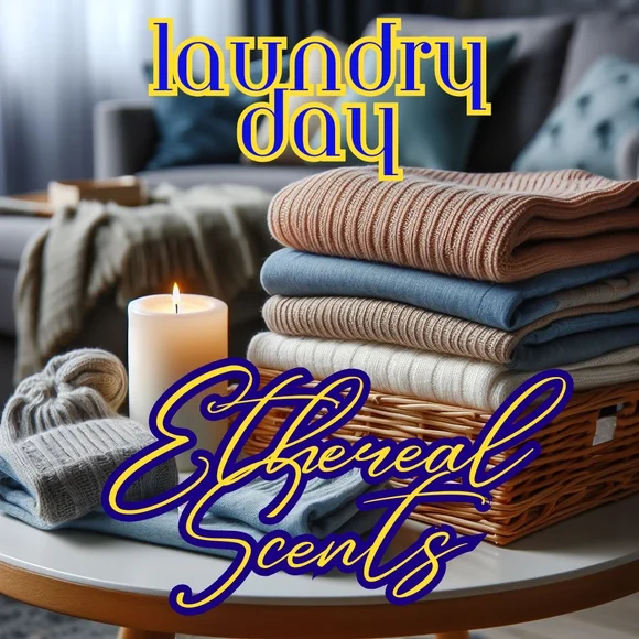 Laundry Day Wooden Wick Candle 13.5oz - Picture 3 of 3